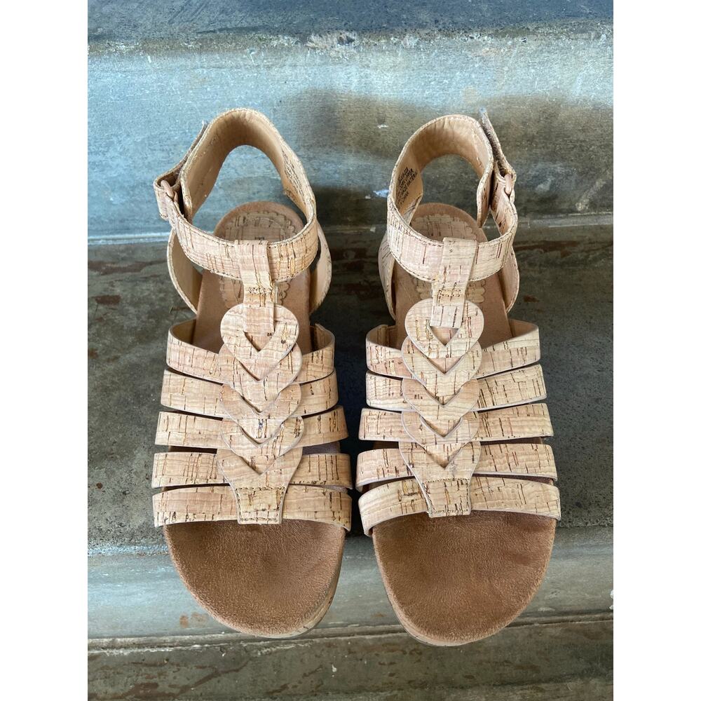 Baretraps Nickie natural cork gladiator style wedge sandal - Picture 4 of 11